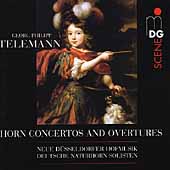 SCENE  Telemann: Horn Concertos, Overtures / Neue Duesseldorf