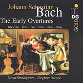 Bach: The Early Overtures / Siegbert Rampe, Nova Stravaganza
