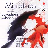 SCENE  Miniatures for Saxophone and Piano / Gauthier, Bae