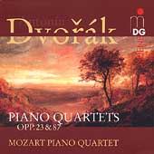 SCENE  Dvorak: Piano Quartets Op 23 & 87 / Mozart Quartet