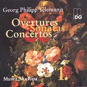 Telemann: Overtures, Sonatas & Concertos Vol.1