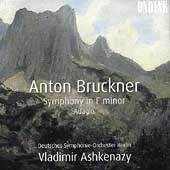 Bruckner: Symphony in F minor, Adagio / Ashkenazy, et al