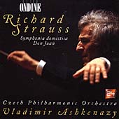 Strauss: Symphonia domestica, Don Juan / Ashkenazy, Czech PO