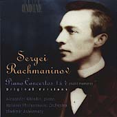 Rachmaninov: Piano Concertos Nos 1 & 4 (Original Versions)