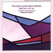 The Apocryphal Bach Motets BWV Anh. 159-165 / Helbich