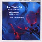 Myslivecek: Three Wind Octets;  Haydn: Partita / Schweitzer