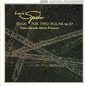 Spohr: Duos for Two Violins Op 67 / Schunk, Petersen