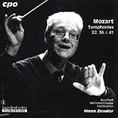 Hans Zender Edition Vol 1 - Mozart: Symphonies 32, 36 & 41