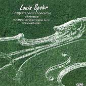 Spohr: Complete Violin Concertos / Hoelscher, Froehlich