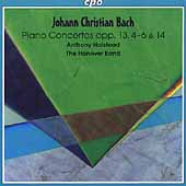 J.C. Bach: Piano Concertos Opp 13, 4-6 & 14 / Halstead, The Hanover Band