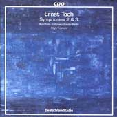 Toch: Symphonies no 2 & 3 / Francis, Berlin Radio SO