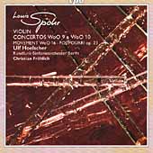 Spohr: Violin Concertos WoO 9 & 10, etc /Hoelscher, Froehlich