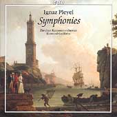Pleyel: Symphonies / Griffiths, Zuerich CO