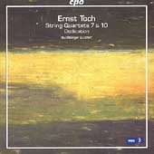 Toch: String Quartets no 7 & 10, etc / Buchberger Quartett