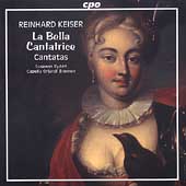 Keiser: La Bella Cantatrice, Cantatas / Susanne Ryden, Capella Orlandi Bremen