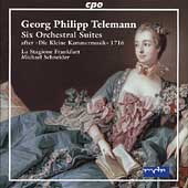 Telemann: Six Orchestral Suites / Schneider, et al