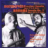 Brahms, Beethoven: Violin Sonatas / Katilius, Geniusas