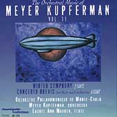 The Orchestral Music of Meyer Kupferman Vol 11