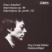 Schubert: Impromptus / Jorg Ewald Dahler(cemb)