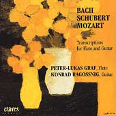 Bach, Schubert, Mozart / Peter-Lukas Graf, Konrad Ragossnig