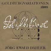 Bach: Goldberg Variations / Jorg Ewald Dahler(cemb)