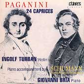 Paganini: 24 Caprices / Ingolf Turban, Giovanni Bria