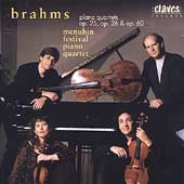Brahms: Piano Quartets Op 25, 26, & 60 / Menuhin Festival