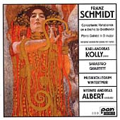 Schmidt: Concertante Variationen, etc / Albert, Kolly