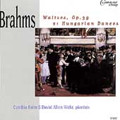 Brahms: Waltzes Op 39, 21 Hungarian Dances / Raim, Wehr
