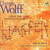 Wolff: Look She Said, etc / Black, Lorentz, Josephson