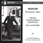 Mahler: Symphony no 9 / Bruno Walter, Vienna Philharmonic