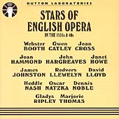 Stars of English Opera Vol 1