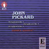 Pickard: String Quartets no 2, 3 & 4 / Sorrel String Quartet