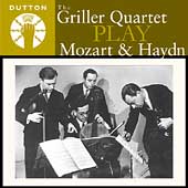 Mozart, Haydn: String Quartets / Griller String Quartets