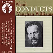Vaughan Williams: Serenade to Music, etc / Wood, BBC SO