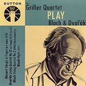 Bloch, Dvorak: String Quartets / The Griller Quartet