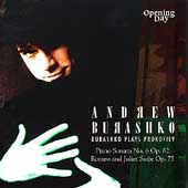 Burashko Plays Prokofiev - Romeo and Juliet Suite, etc