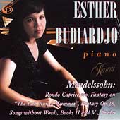 Mendelssohn: Rondo Capriccioso, etc / Esther Budiardjo