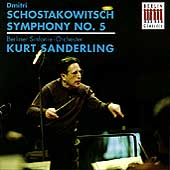 Shostakovich: Symphony no 5 / Sanderling, Berlin Symphony