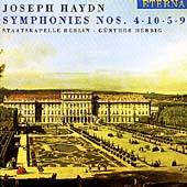 Eterna - Haydn: Symphonies no 4, 5, 9 & 10 / Herbig, Berlin