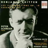 Britten: Les Illuminations, Serenade /Schreier, Opitz, Kegel