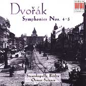 Dvorak: Symphonies no 4 & 5 / Suitner, Staatskapelle Berlin