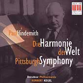 Hindemith: Harmonie der Welt, Pittsburgh Symphony / Kegel