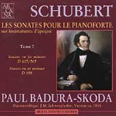 Schubert: Sonates pour le pianoforte Vol 7 / Badura-Skoda