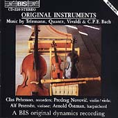 Telemann, Quantz, Vivaldi & C.P.E. Bach / Clas Pehrsson
