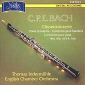C.P.E. Bach: Oboenkonzerte Wq.164,165,166 / Thomas Indermuhle(cond), English Chamber Orchestra, etc