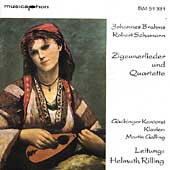 Brahms, Schumann: Zigeunerlieder und Quartette / Rilling