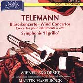 Telemann: Wind Concertos, etc / Haselboeck, Wiener Akademie