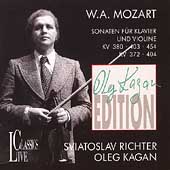 Kagan Edition - Mozart: Sonaten fuer Klavier und Violine
