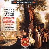 Fasch: Concerti, Overture / Gubert, Accademia Bach